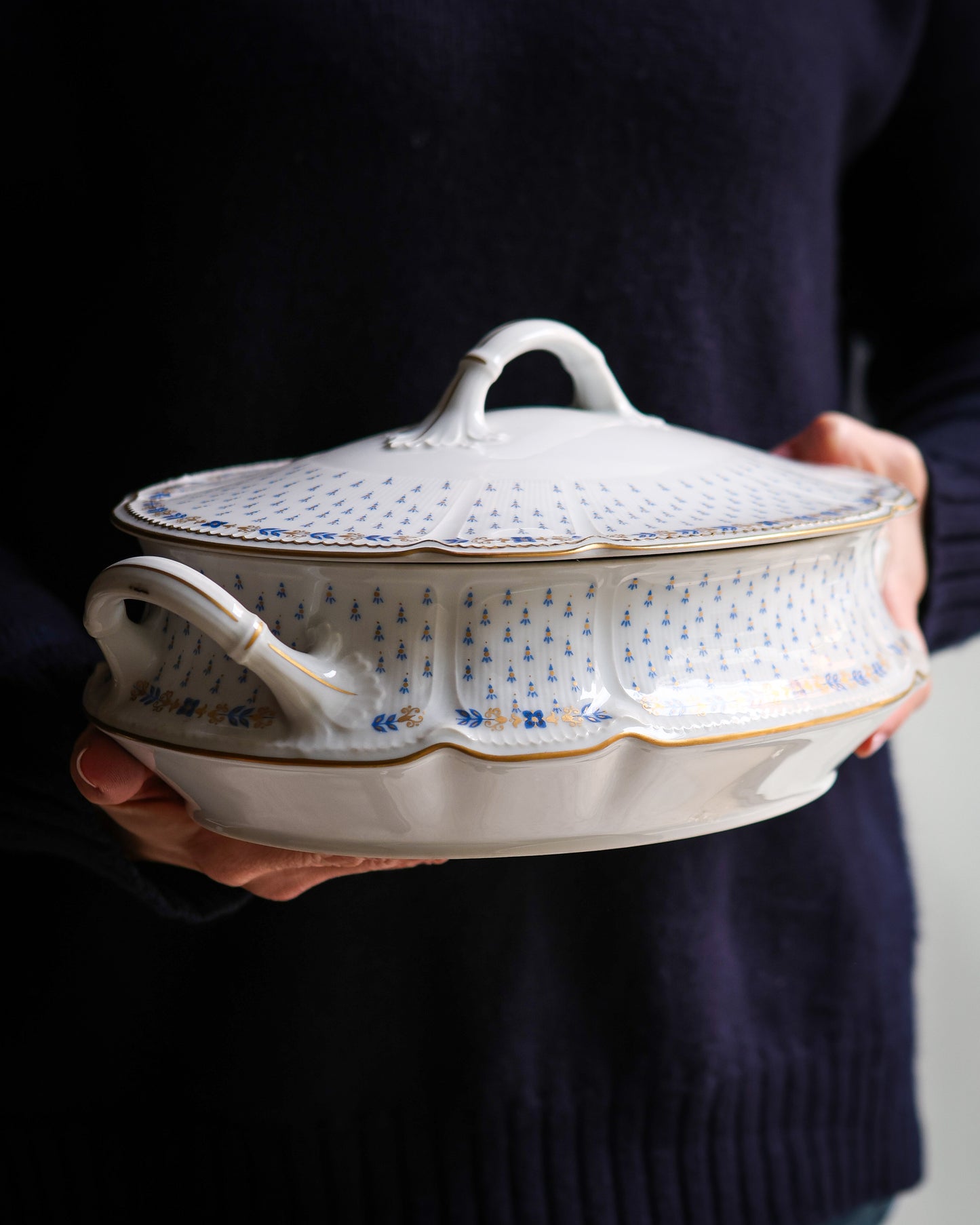 Zuppiera Royal Limoges modello la fajetta ovale