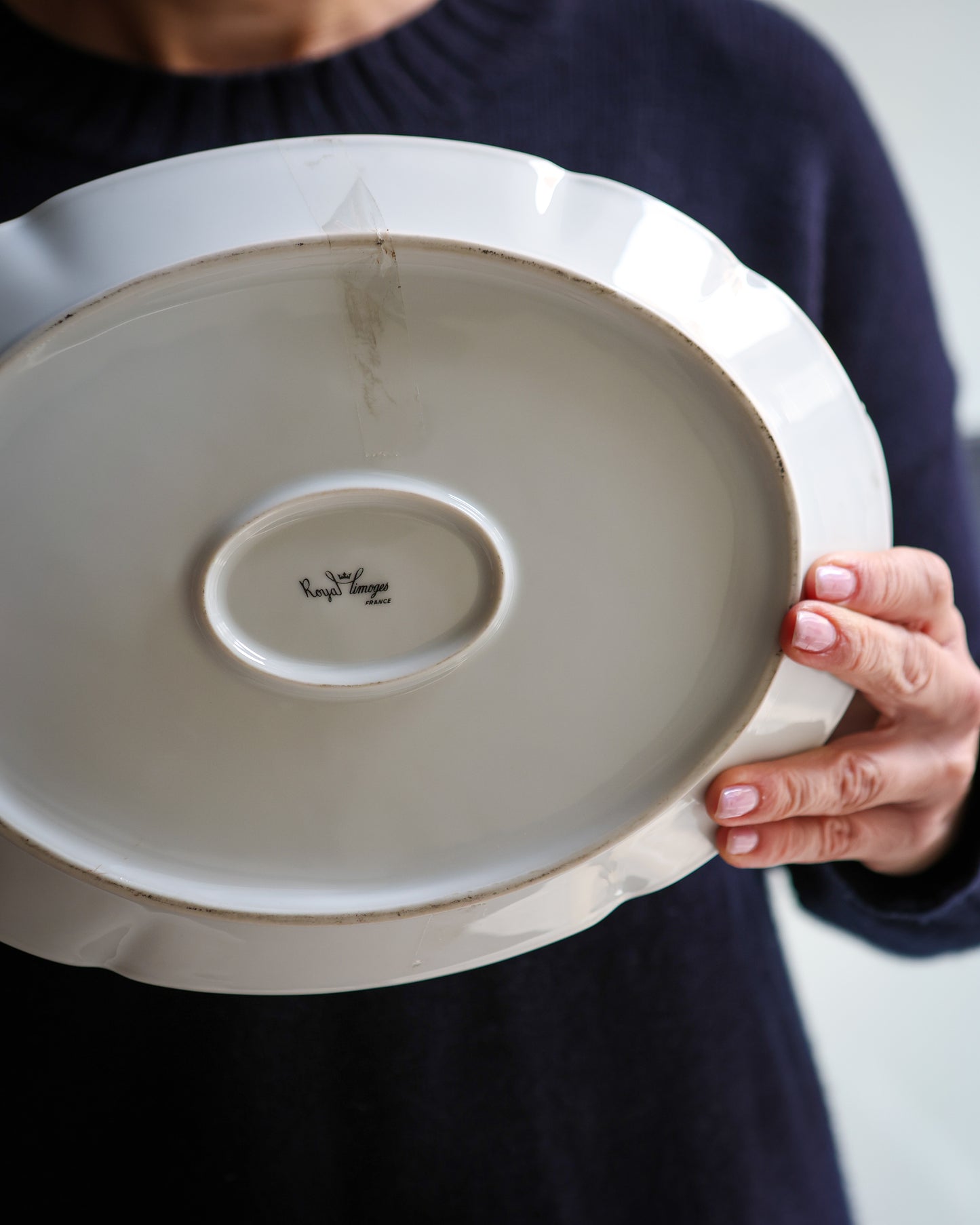 Zuppiera Royal Limoges modello la fajetta ovale