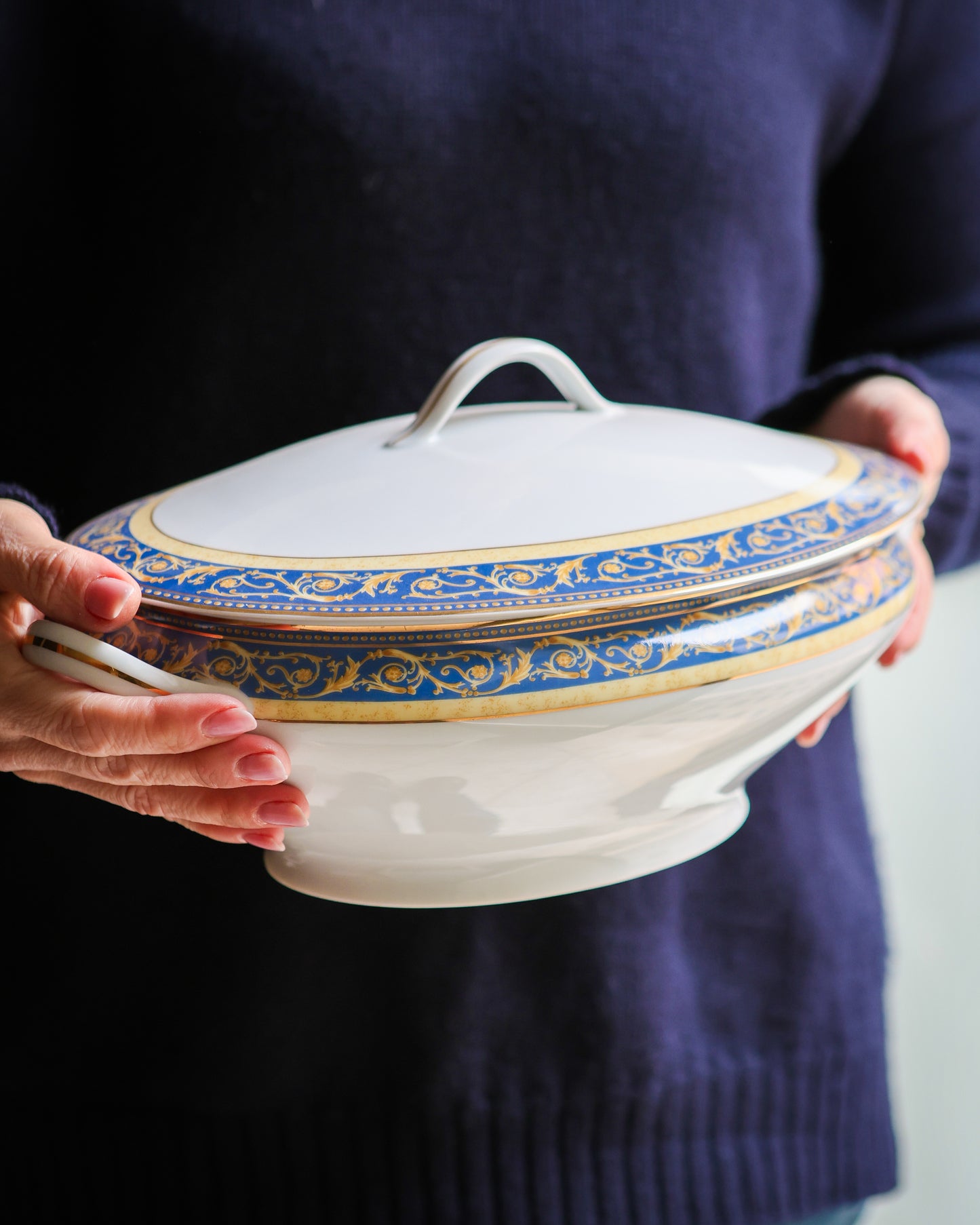 Zuppiera Royal Limoges modello recamier modello opera