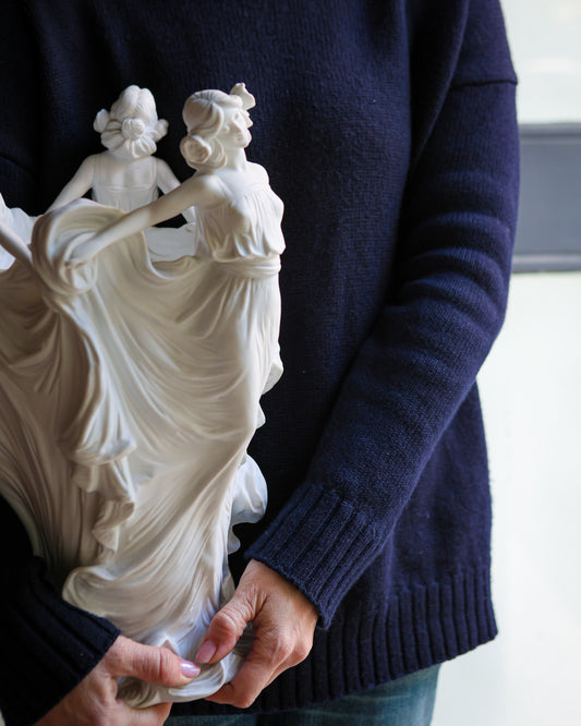 Vaso da collezione Richard Ginori Tre grazie numerato