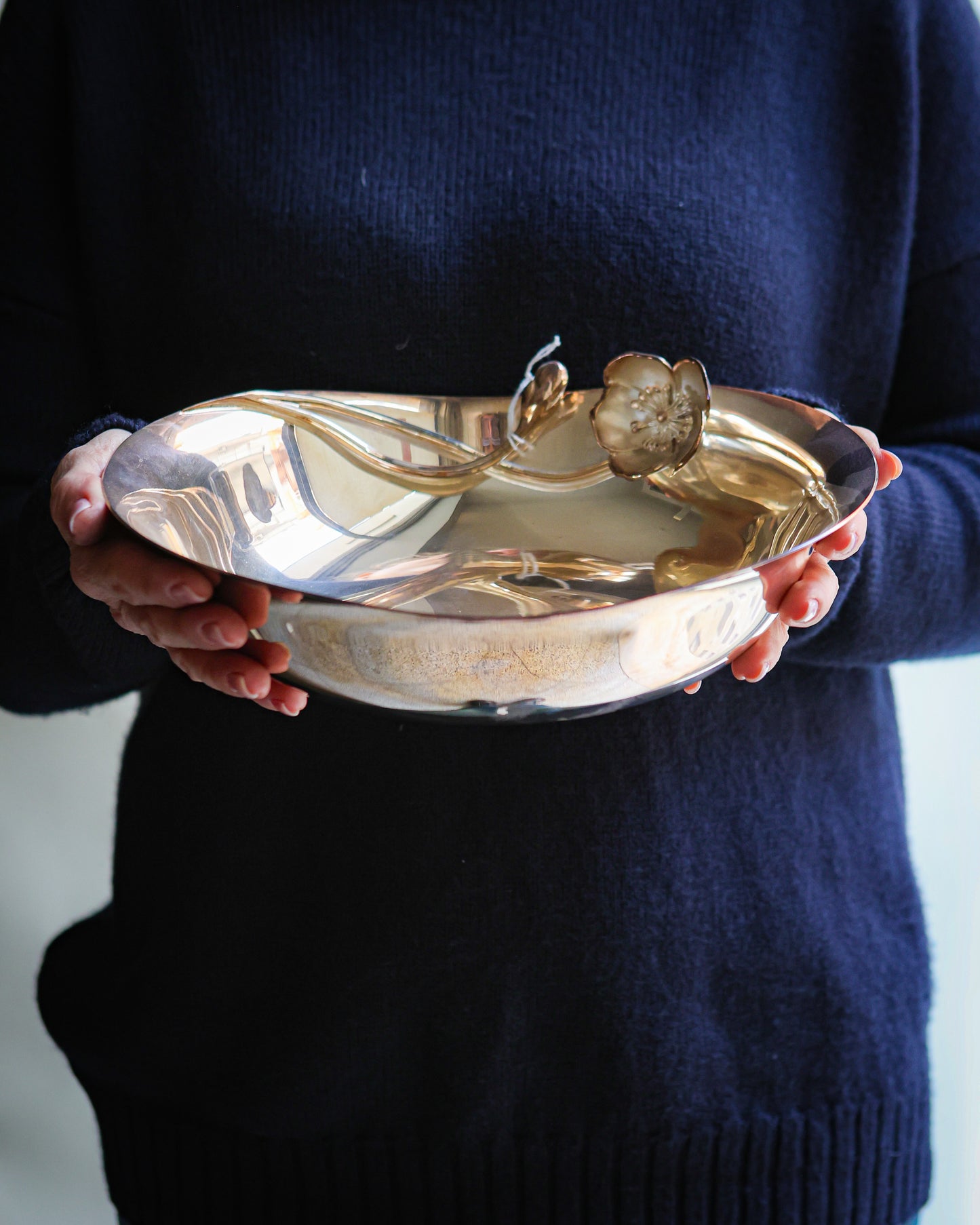 Coppa Centrotavola Christofle modello Anemone