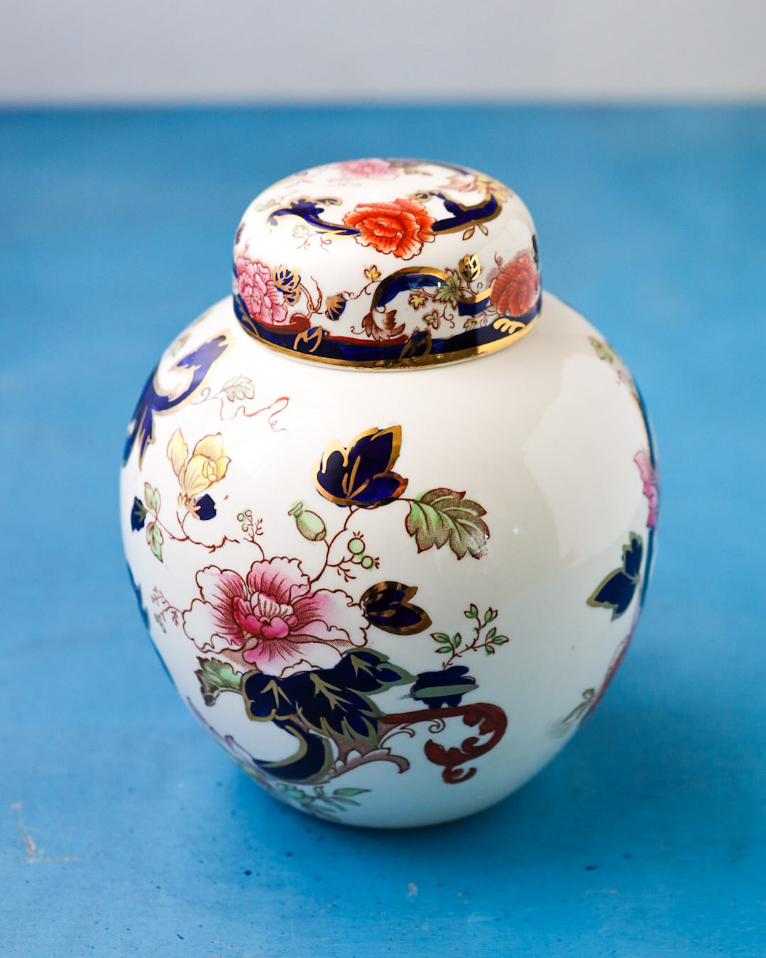 Ginger jar mason's mandalay blue