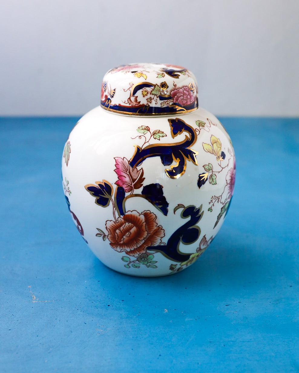Ginger jar mason's mandalay blue