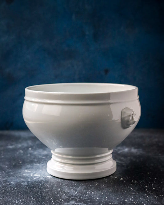 Zuppiera porcellana bianca senza coperchio