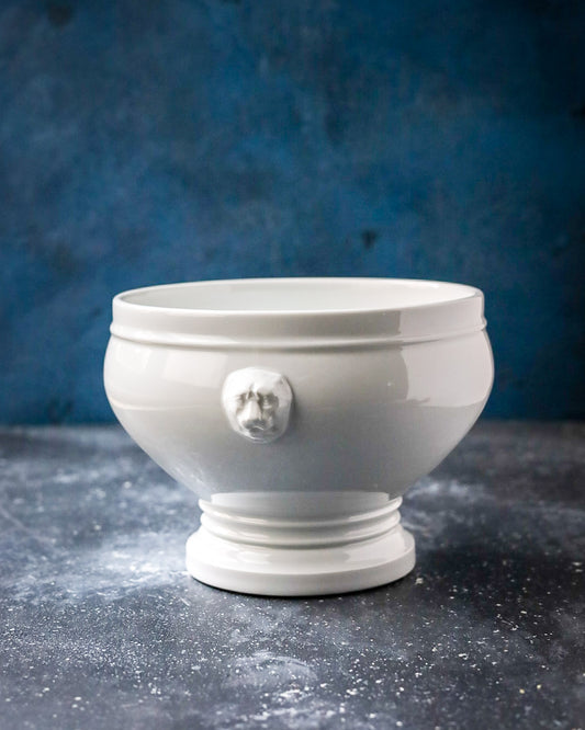 Zuppiera porcellana bianca senza coperchio