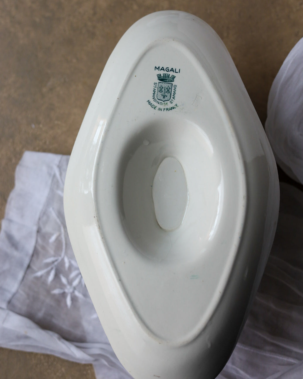 Salsiere inglesi in porcellana
