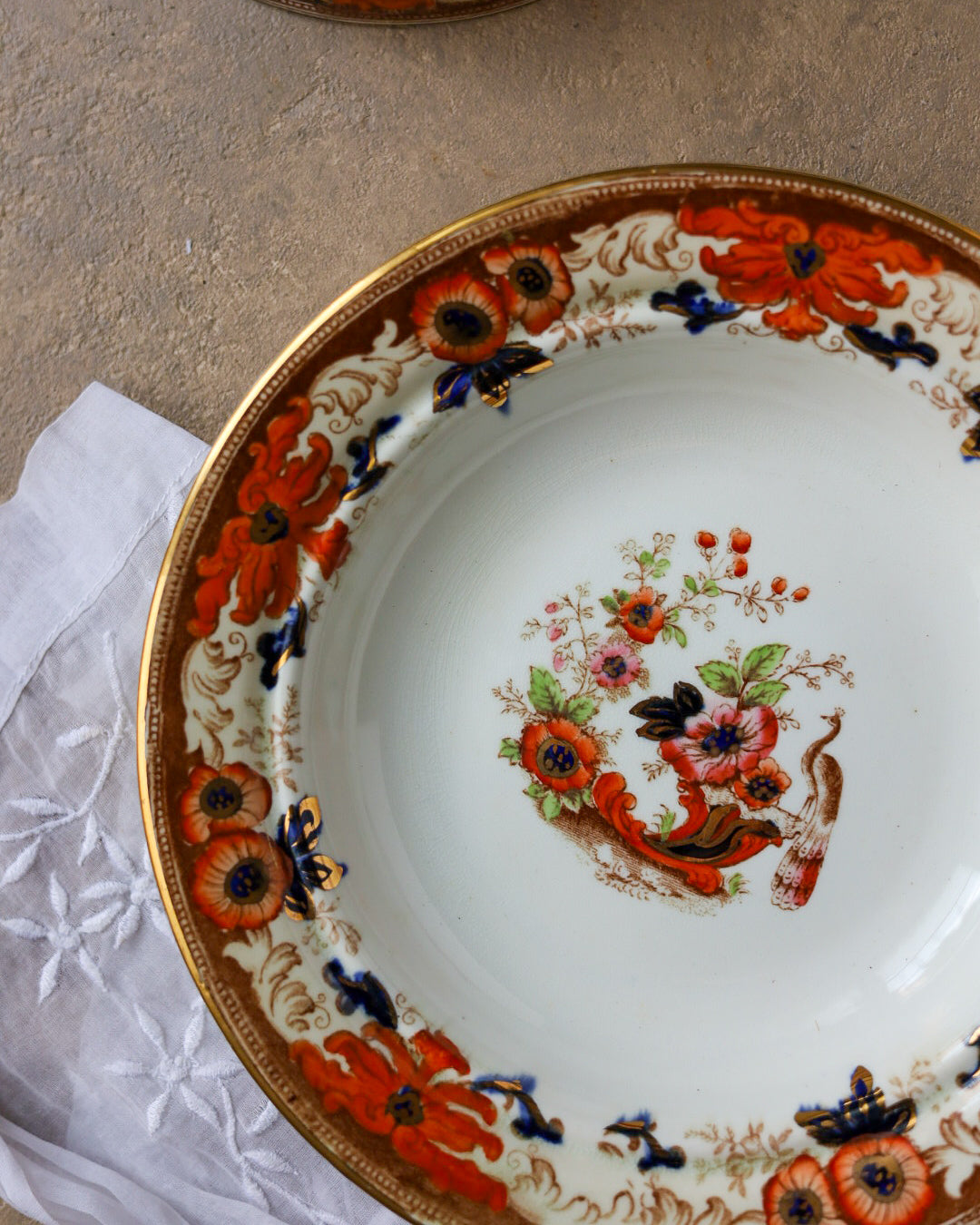 Portamuffin in porcellana inglese