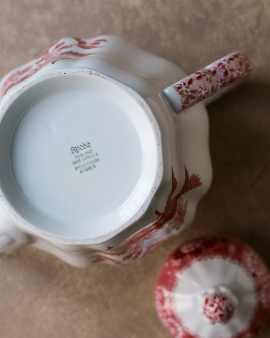 Teiera spode pink camilla