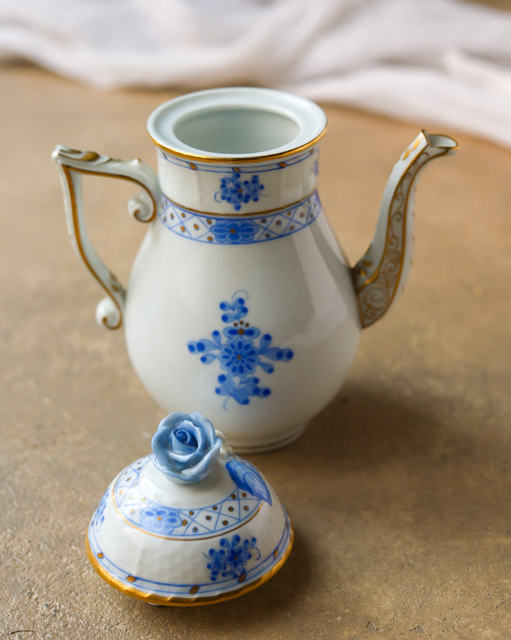 tete a tete herend decoro azzurro