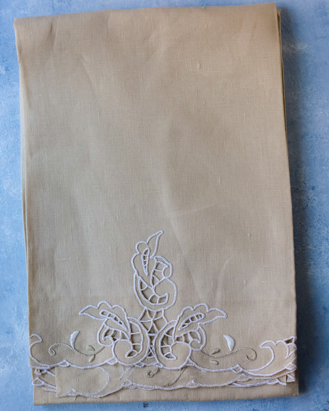 asciugamano crema in lino