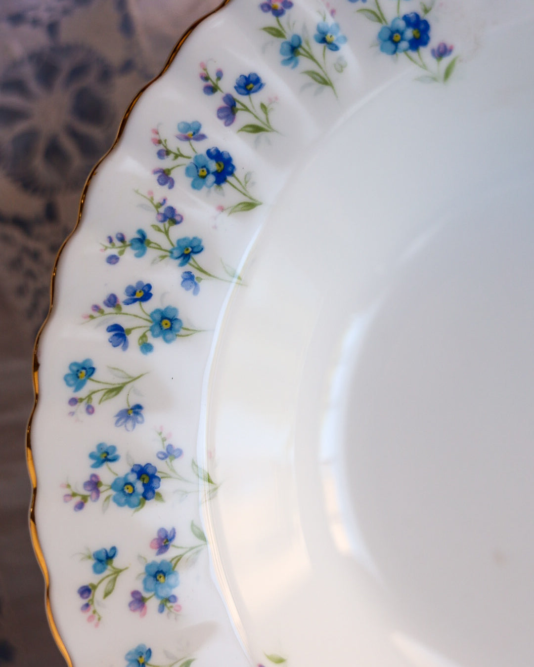 set 4 piatti fondi royal albert decoro memory lane
