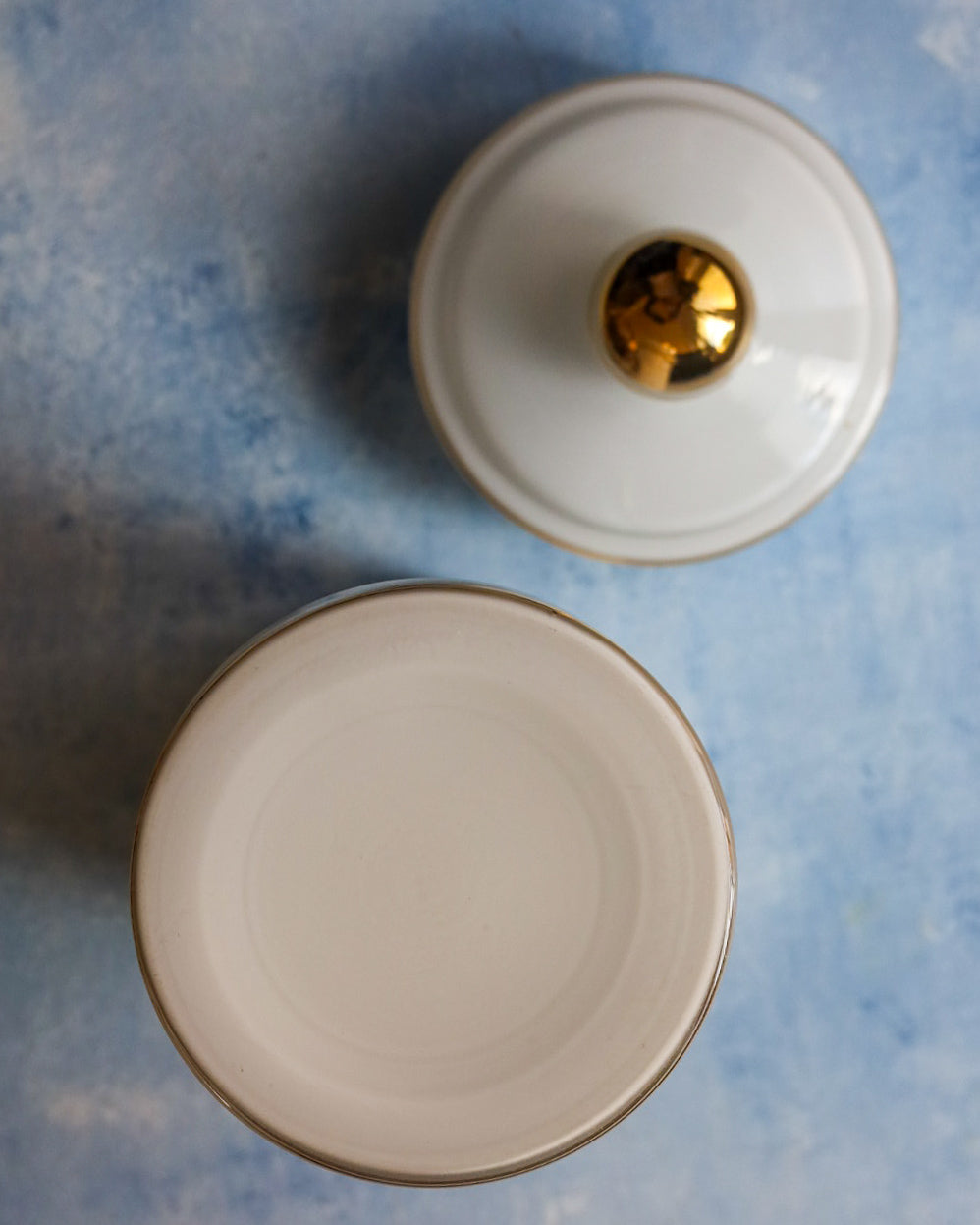Vaso da farmacia in vetro opalino