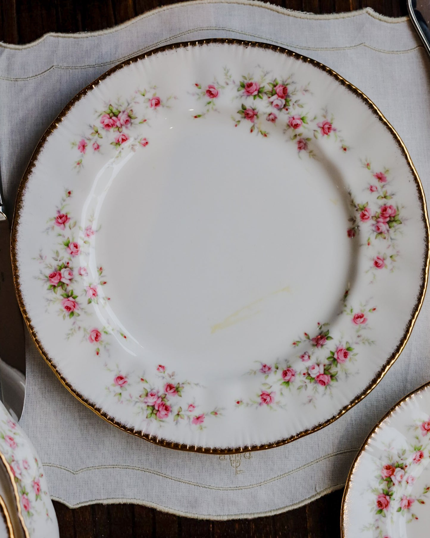 Servizio completo da 12 paragon decoro Vintage Rose