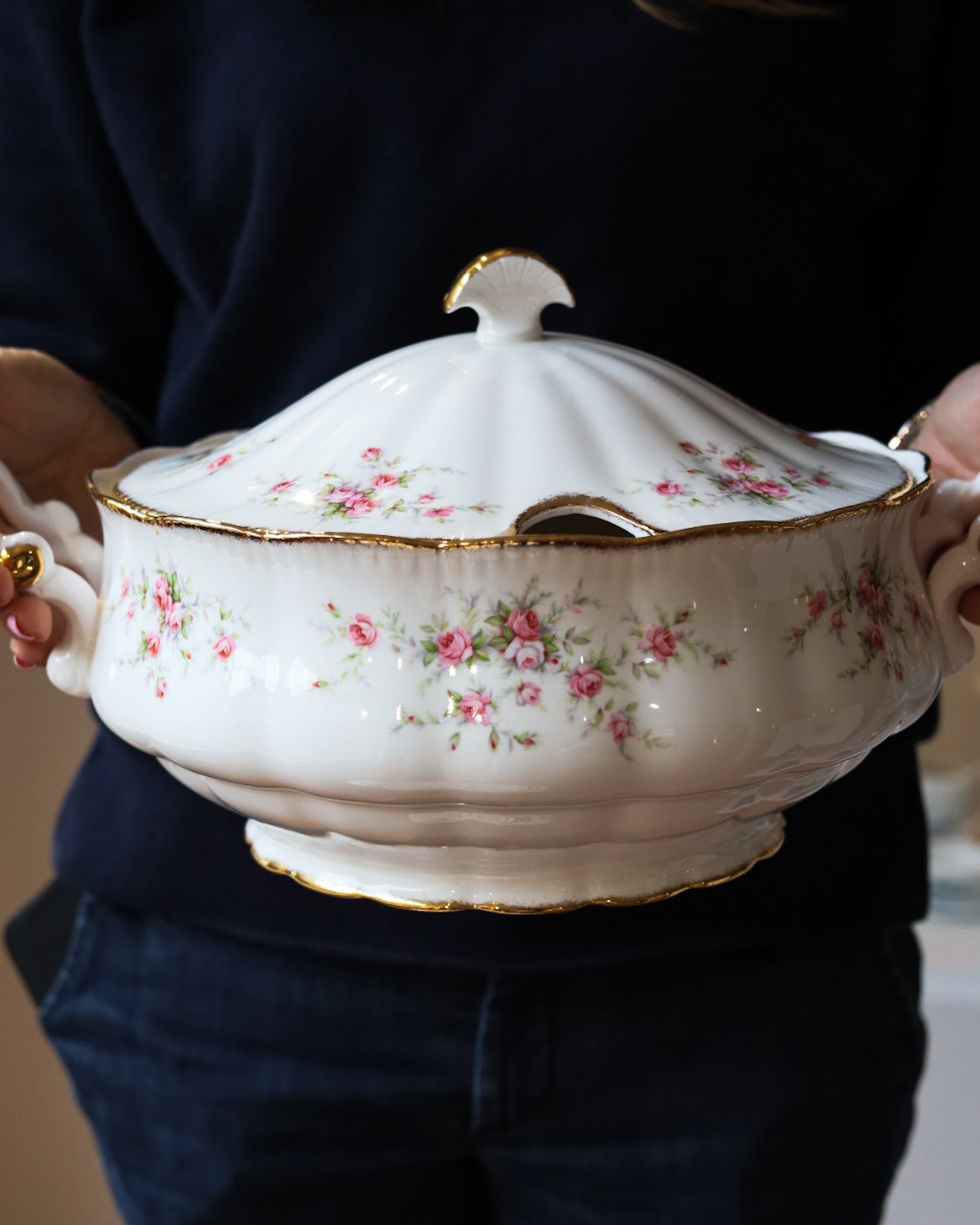 Servizio completo da 12 paragon decoro Vintage Rose