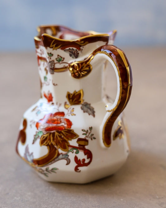 Brocchetta Mason's Ironstone "Brown Velvet", Inghilterra Anni '40