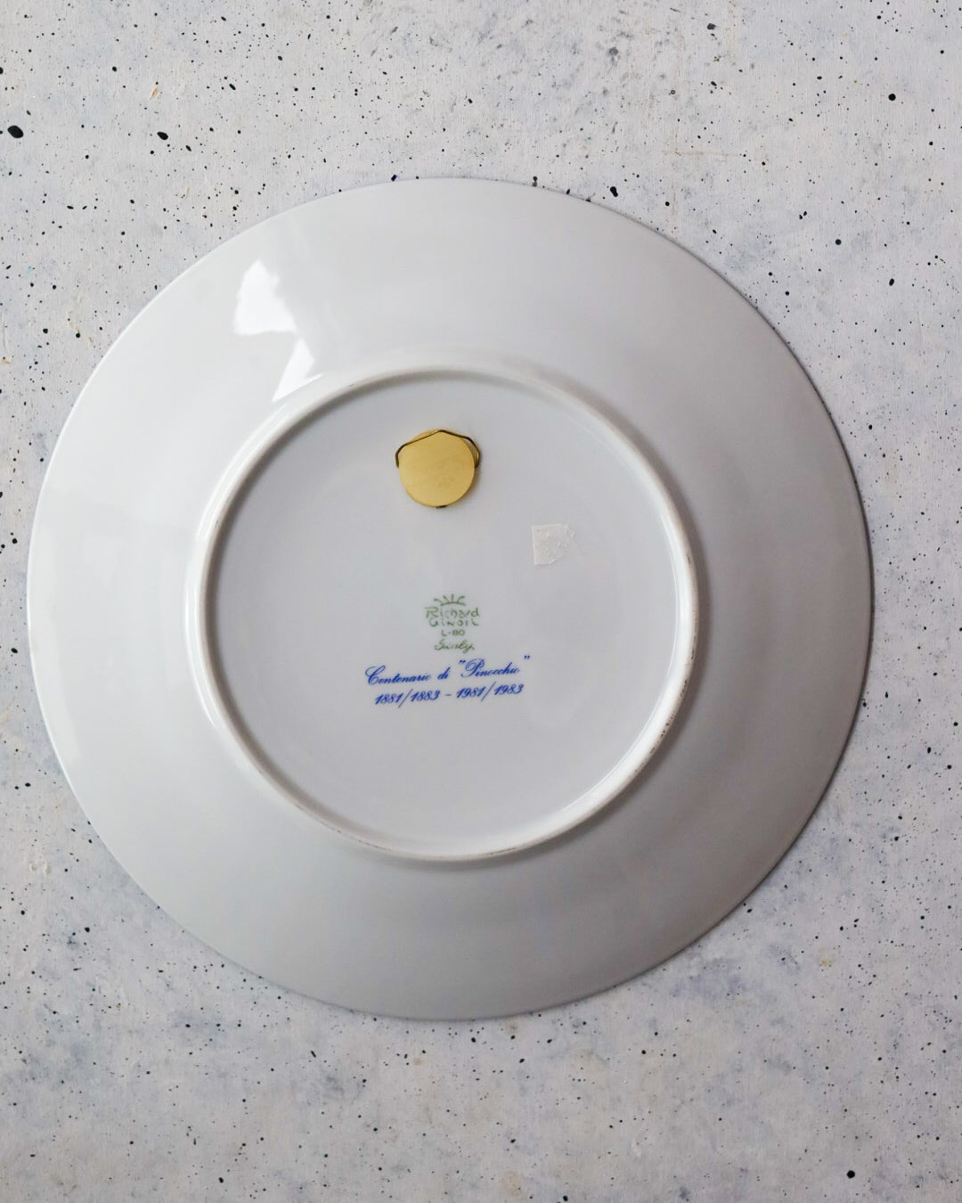 Set quattro piatti collezione Richard Ginori pinocchio centenario design Cassinetti