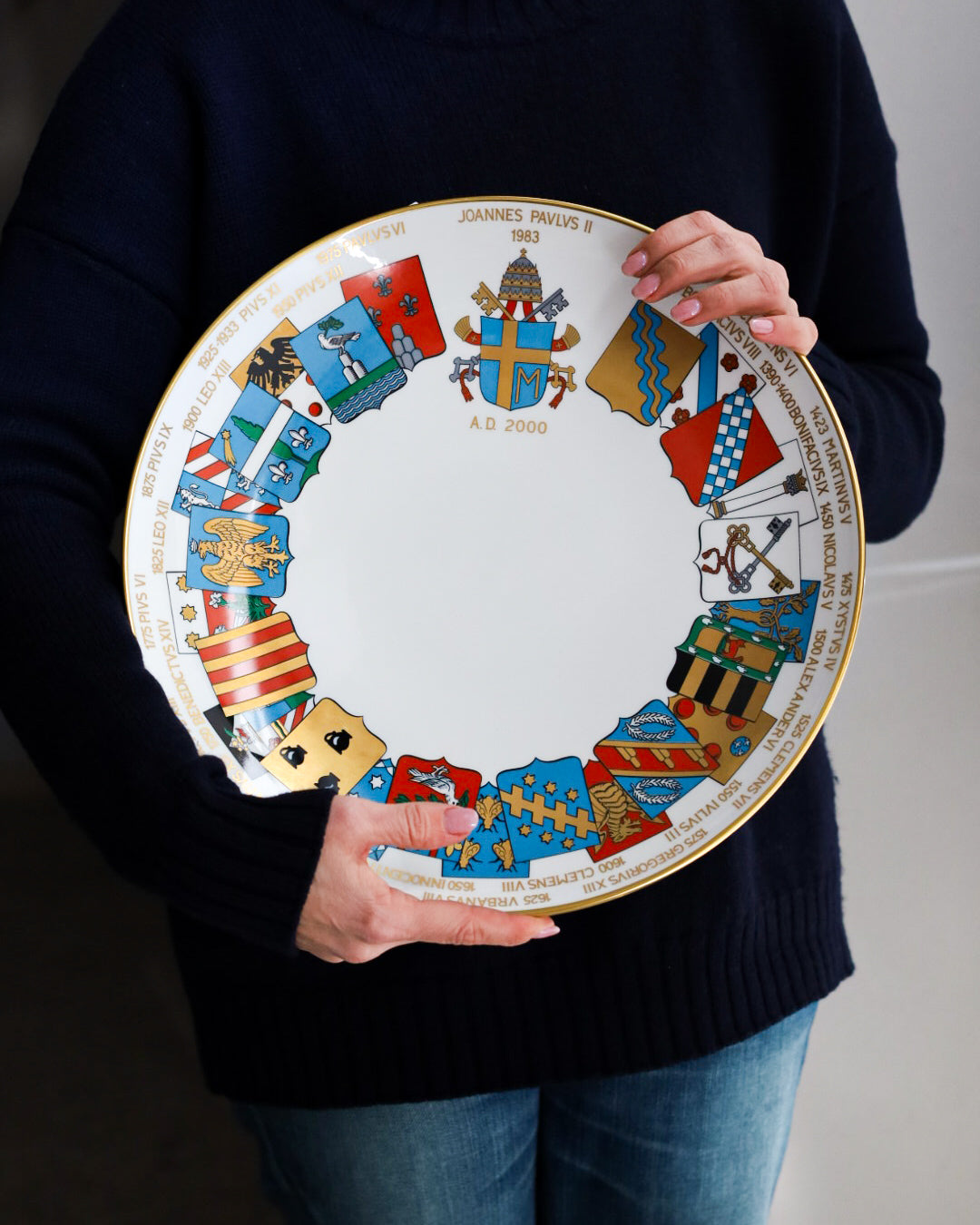 Piatto Richard Ginori da collezione Giubileo 2000