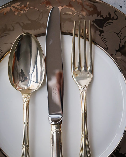 posti tavola mix and match Christofle in lega d'argento