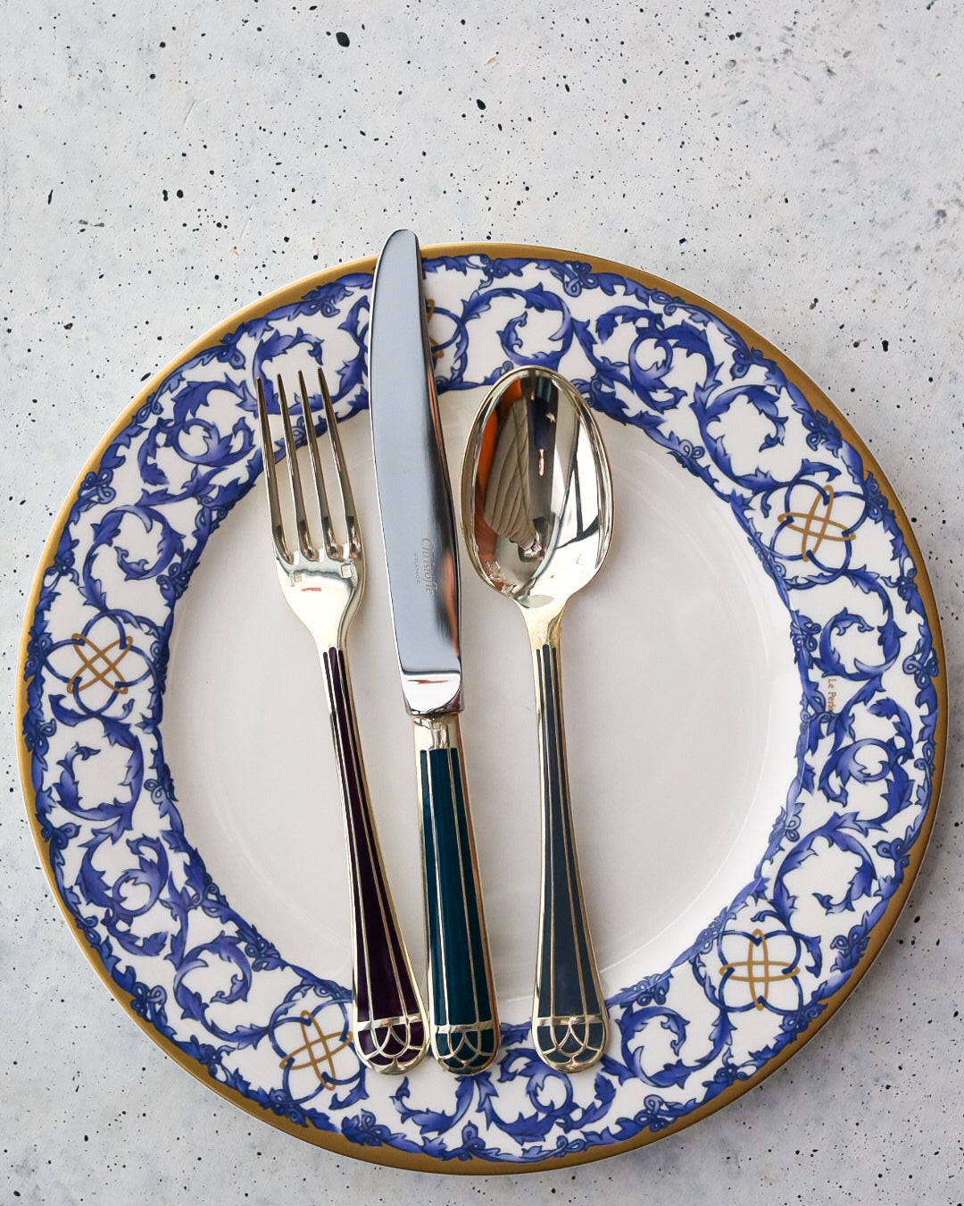 posti tavola mix and match Christofle in lega d'argento
