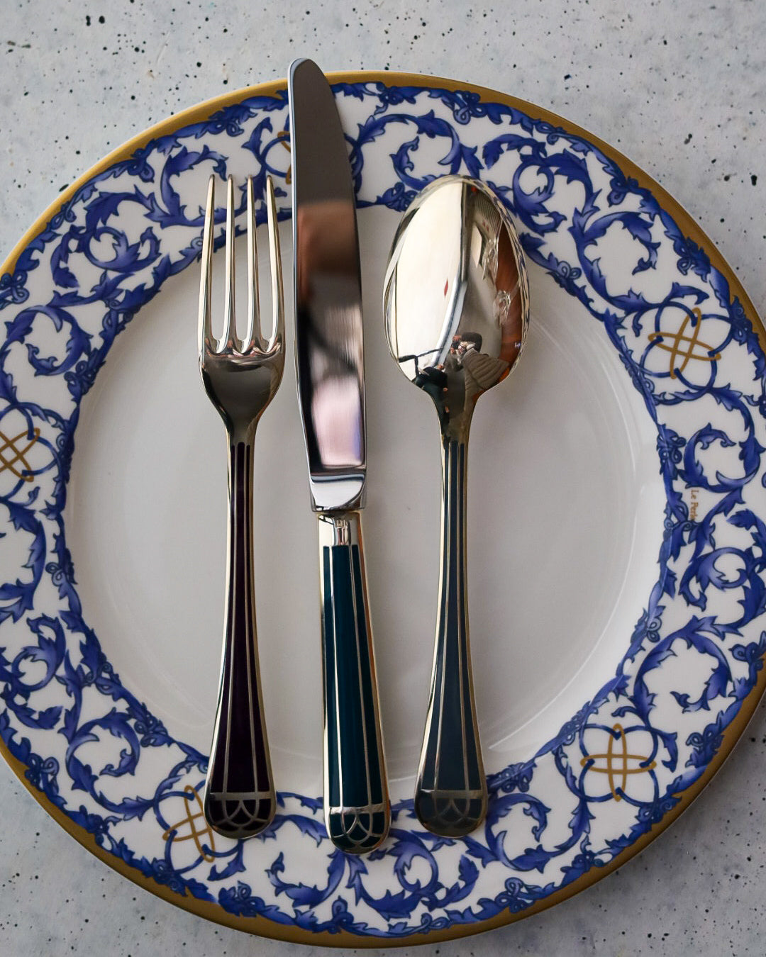posti tavola mix and match Christofle in lega d'argento