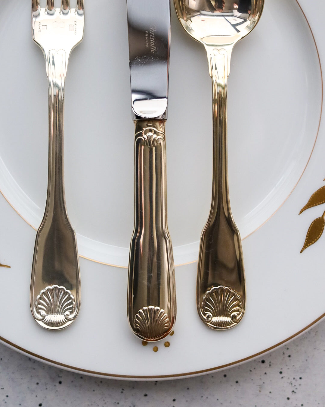 posti tavola mix and match Christofle in lega d'argento
