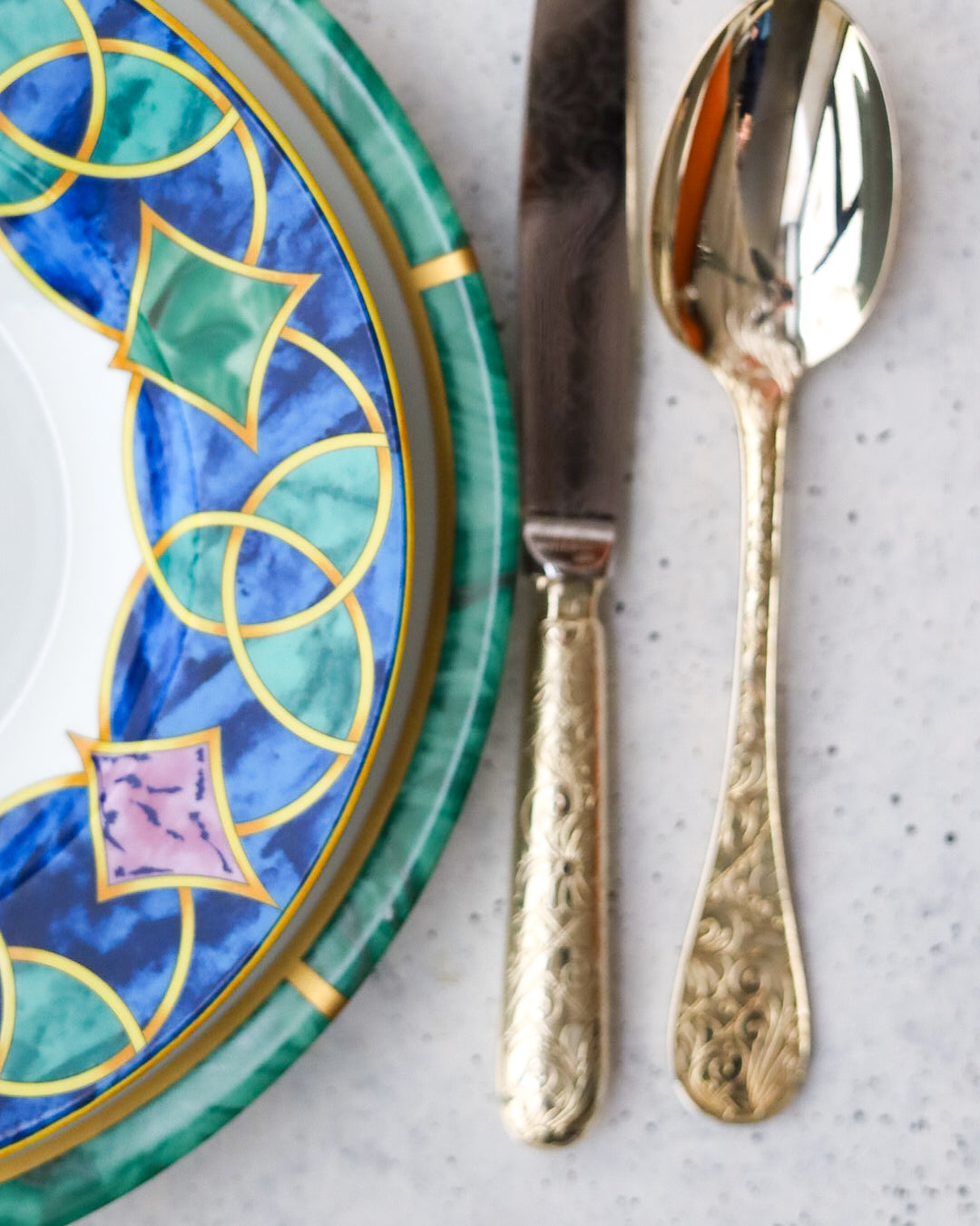 posti tavola mix and match Christofle in lega d'argento