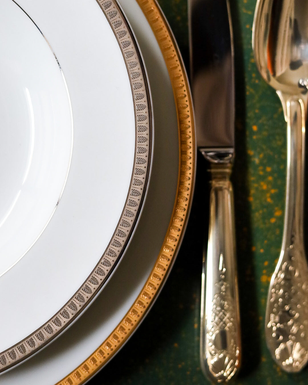 posti tavola mix and match Christofle in lega d'argento