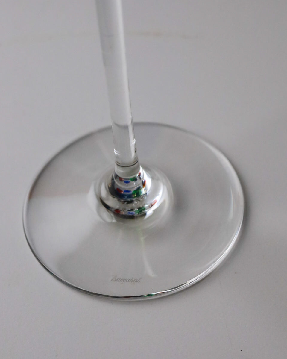 Bicchieri calice colorati Baccarat