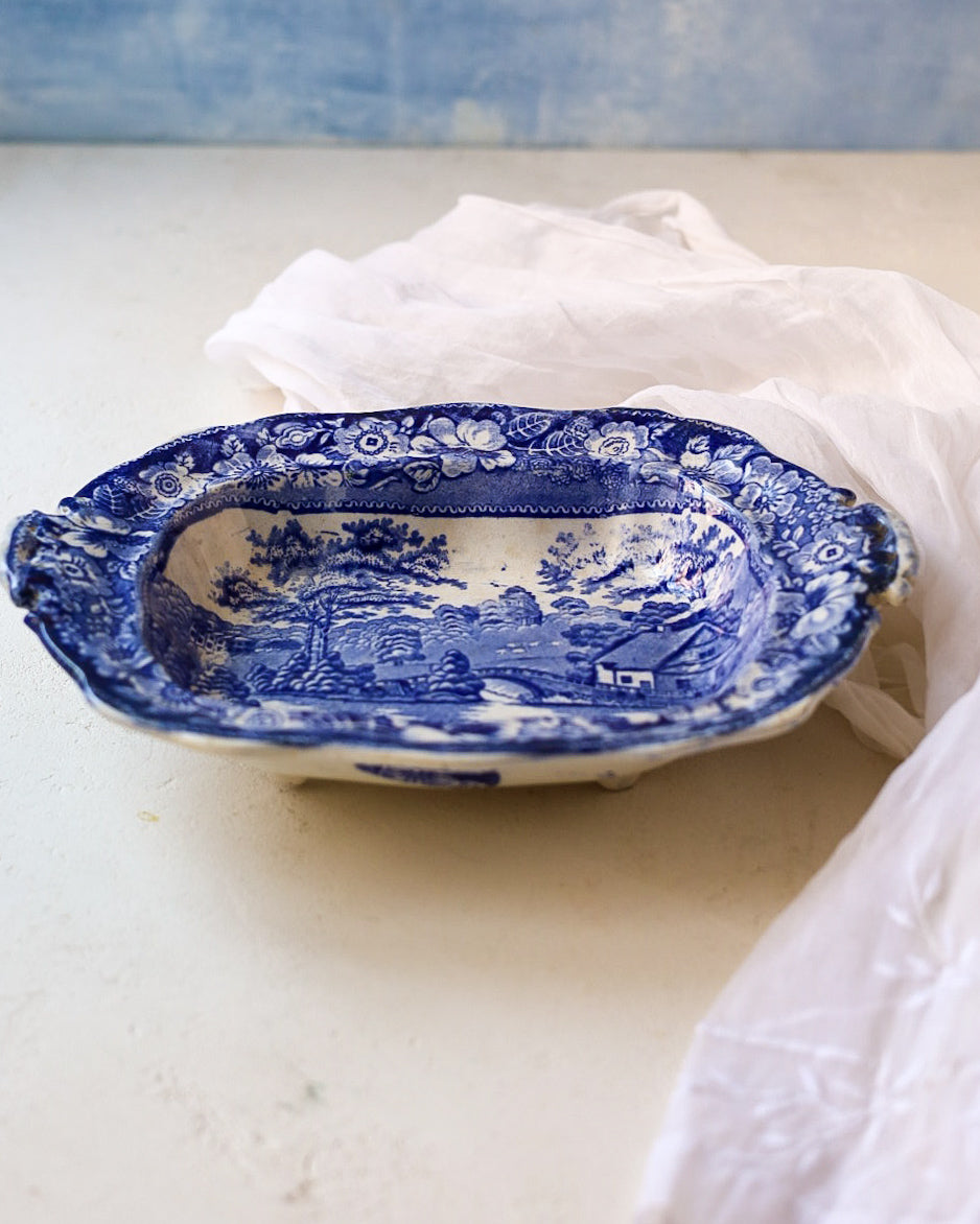 Vassoio porcellana willow