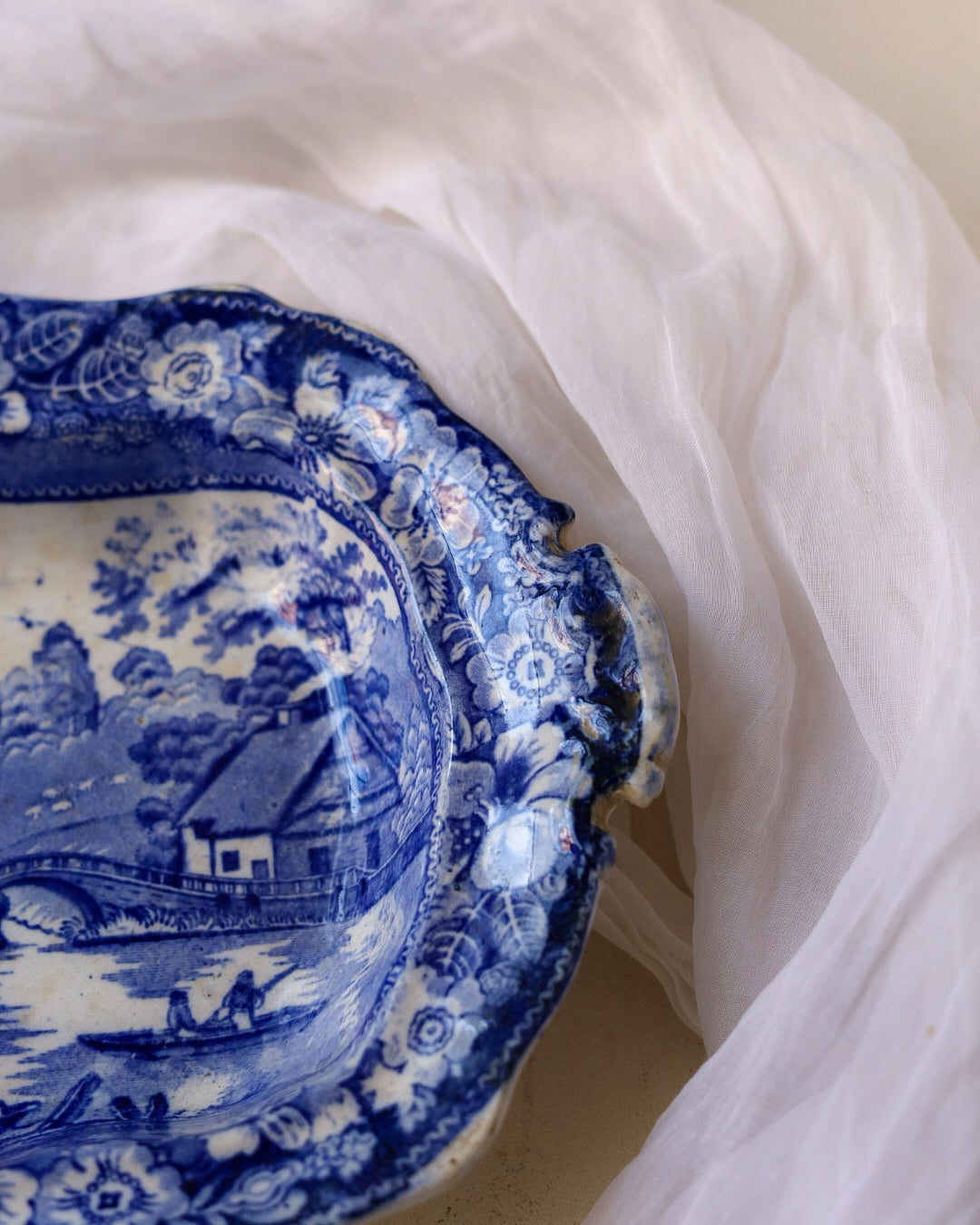 Vassoio porcellana willow