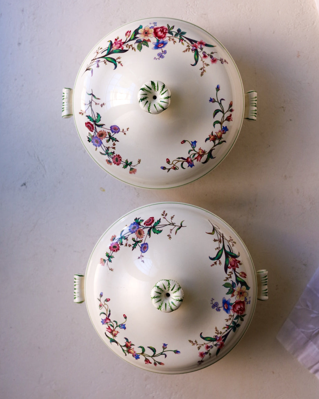 Grande servizio di piatti da sei wedgwood decoro hathaway