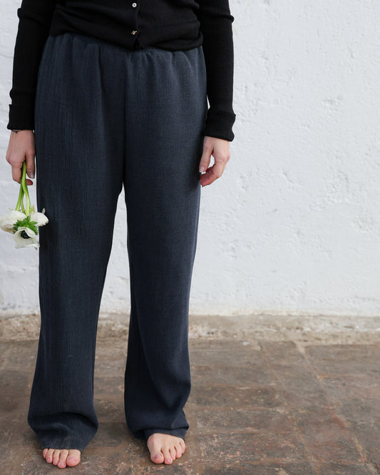 Pantalone Donna con Elastico in Vita — Made in Italy