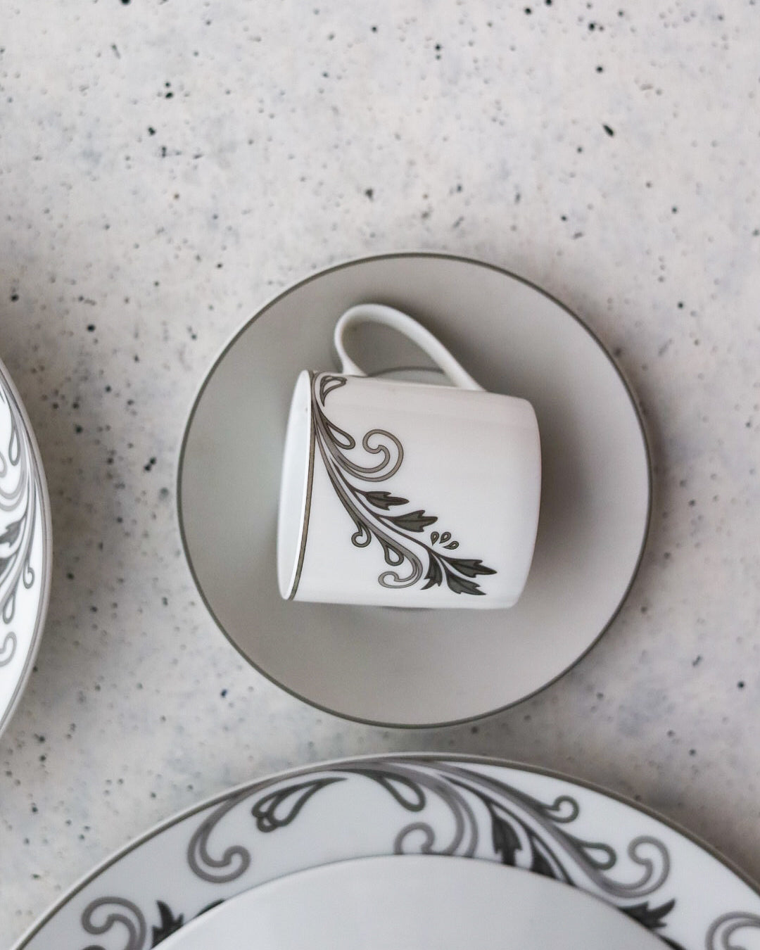 Posti tavola mix and match Porcellana francese Bernardeau