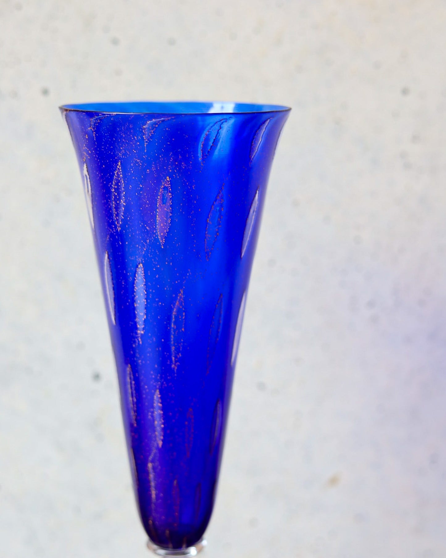 Bicchiere da collezione Gabbiani flutes con oro zecchino