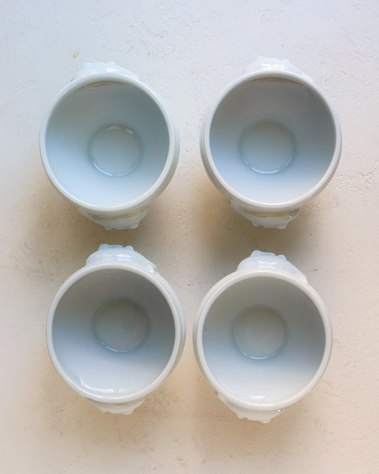 Cocotte limoges porcellana bianca