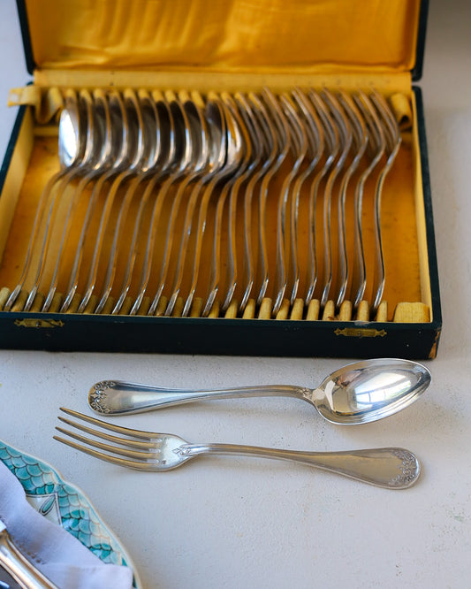 Servizio di posate francesi da 12  primi 900