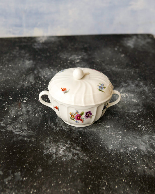 Minizuppiera Ginori con fiori