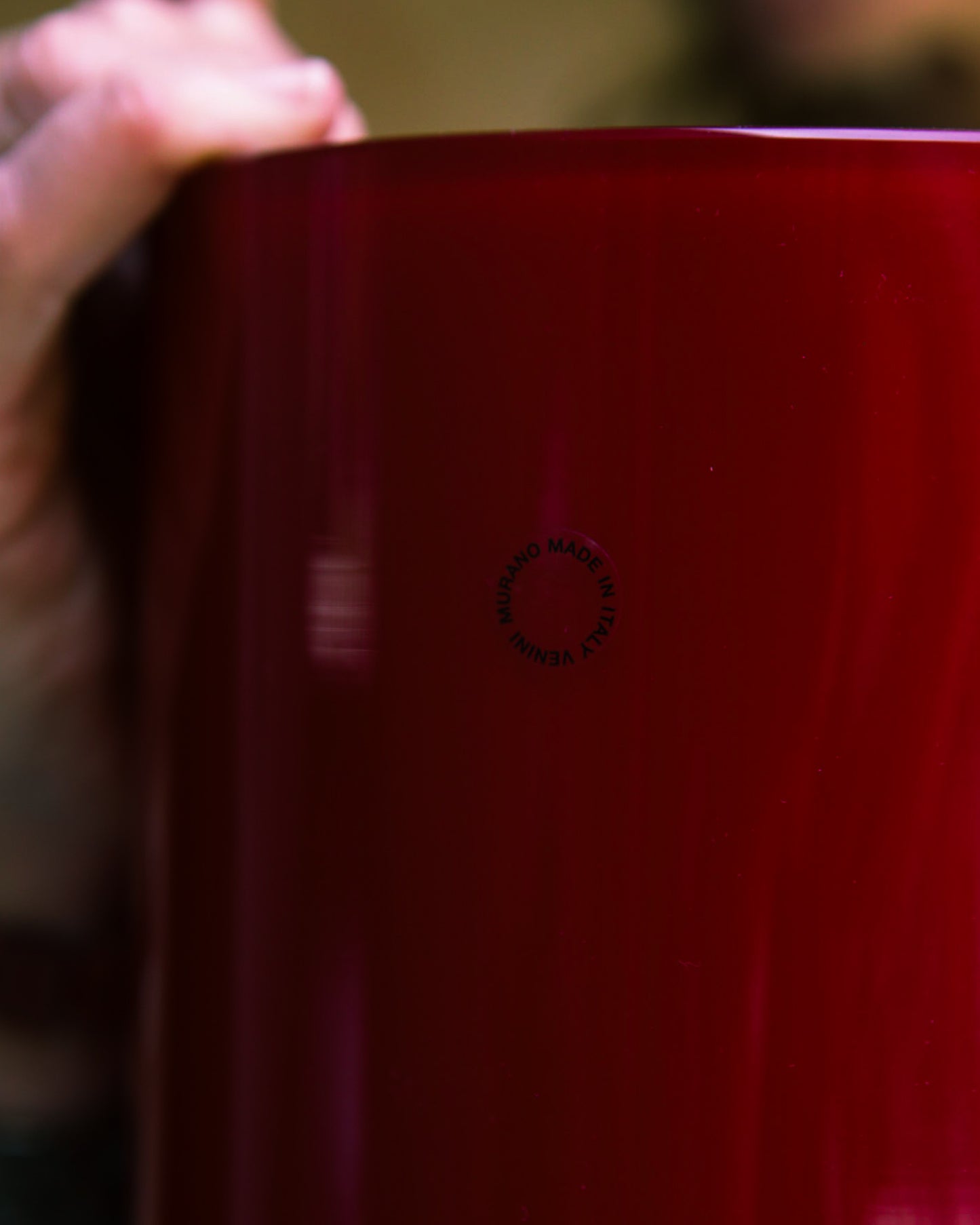 Vaso Cilindrico Venini