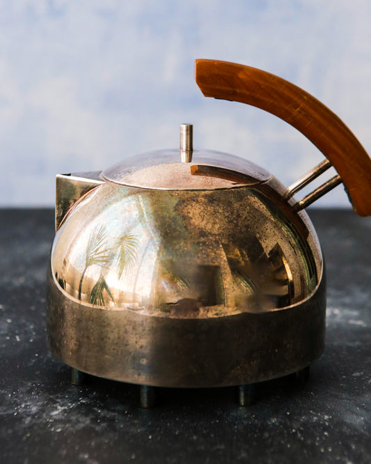 Bollitore cassetti in lega d'argento