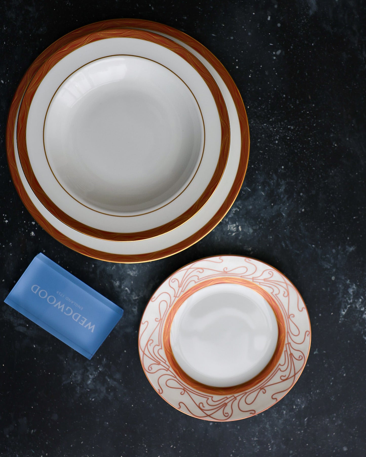 Servizio da caffè in porcellana Wedgwood decoro Paris