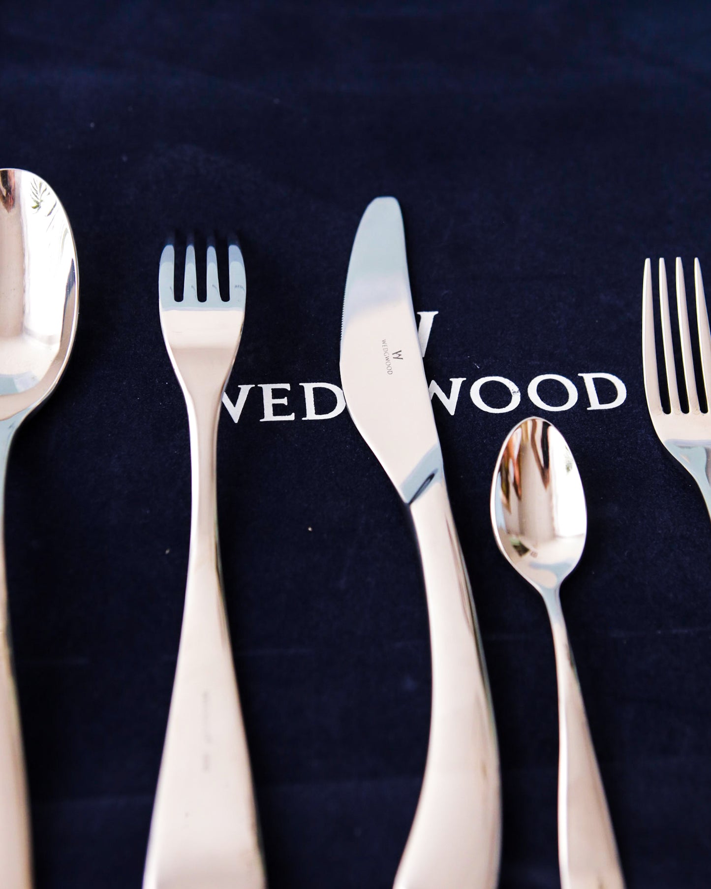 Servizio posate da 12 Wedgwood in acciaio mod Reflection