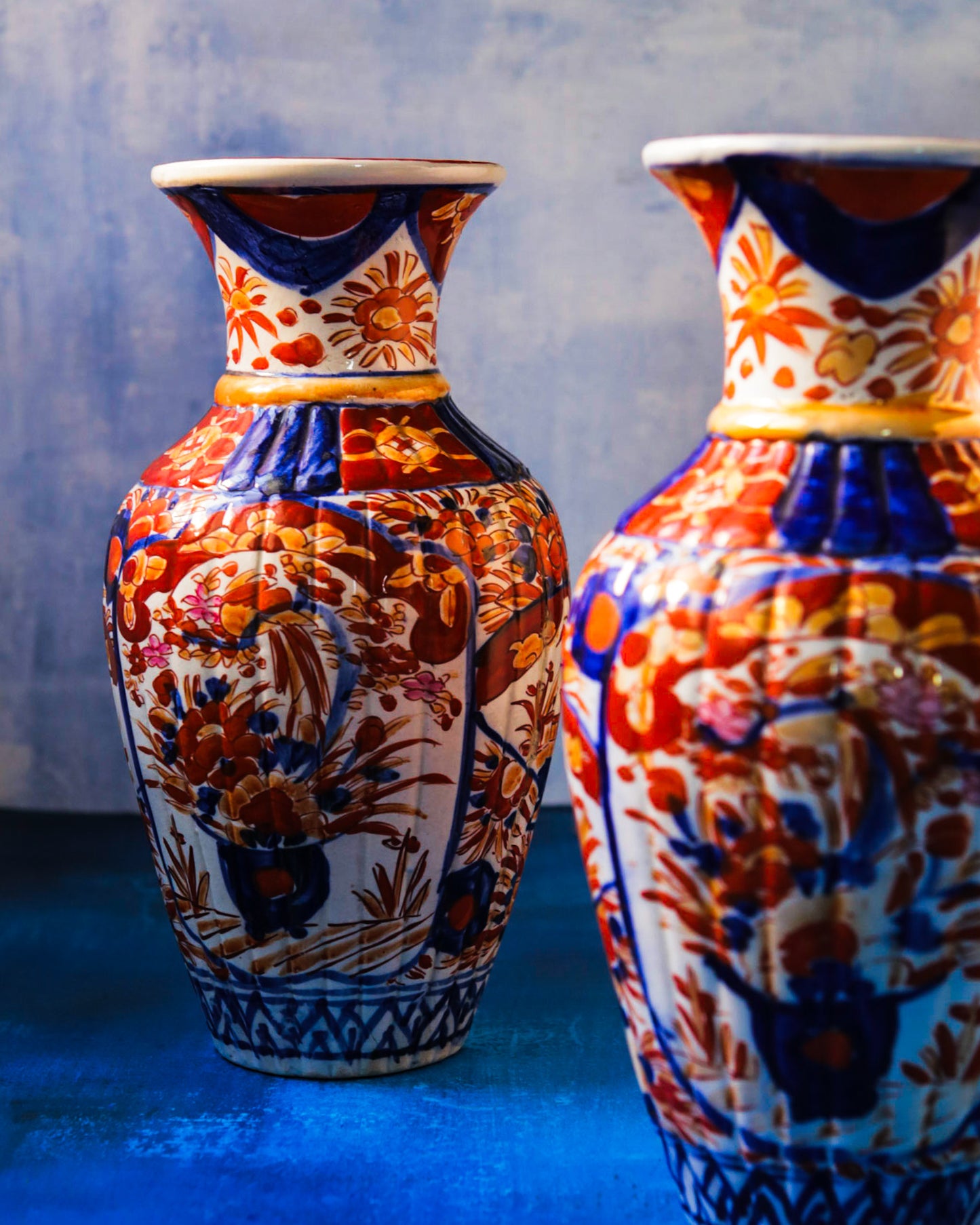 Coppia vasi imari