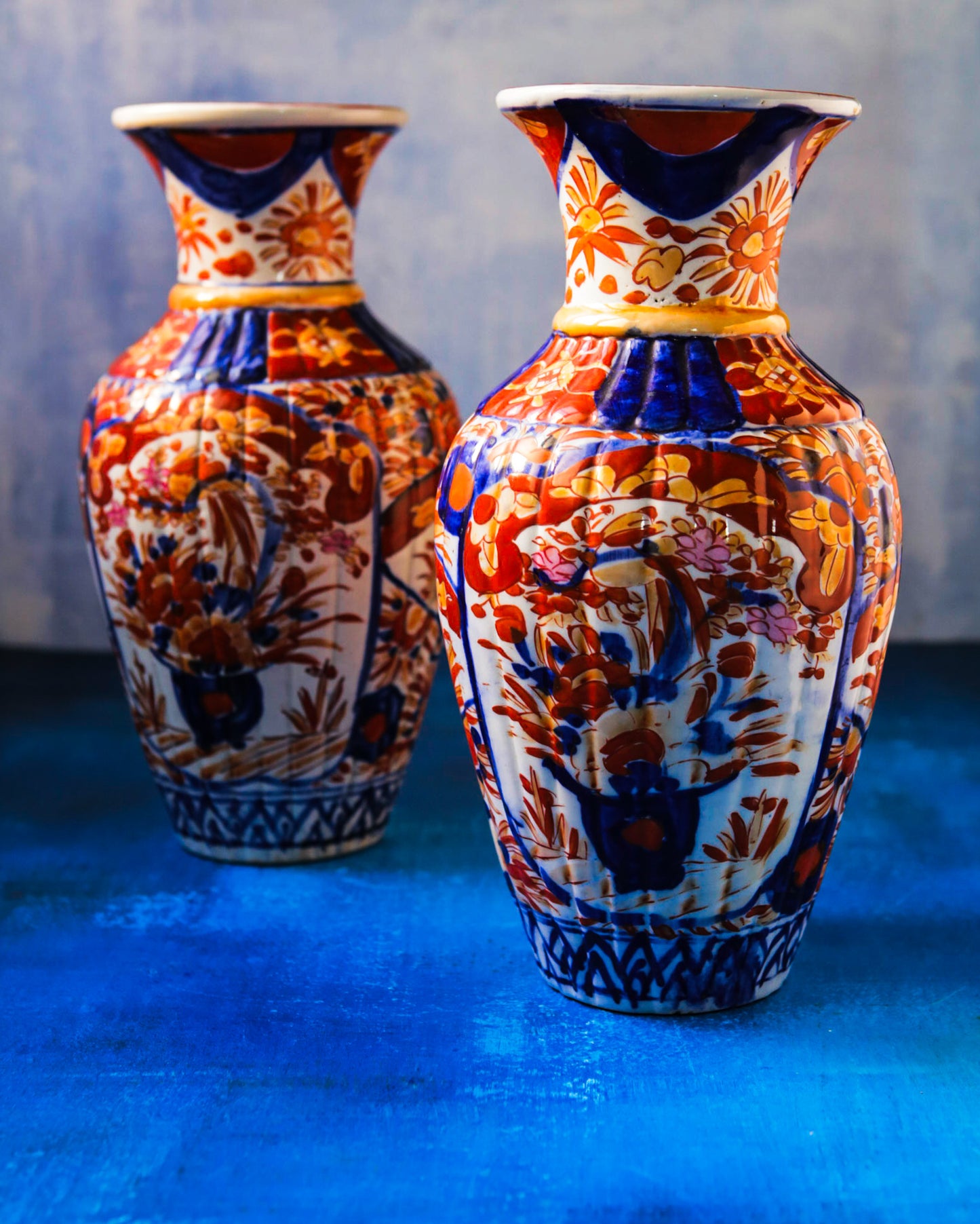 Coppia vasi imari