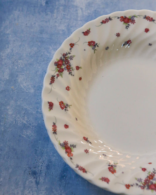 Coppia piatti fondi wedgwood decoro picardy