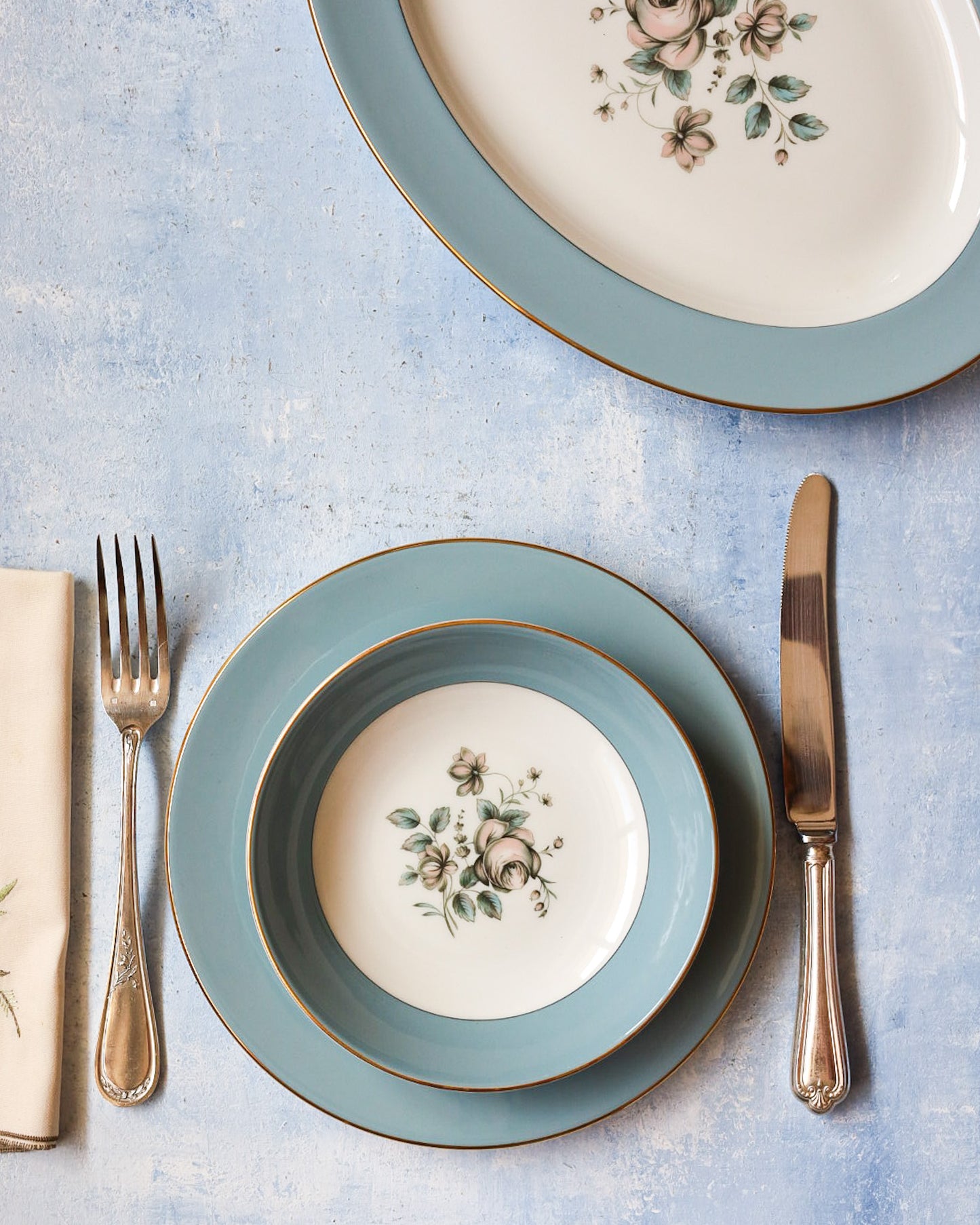 Servizio da 12 porcellana inglese Royal doulton rose elegant