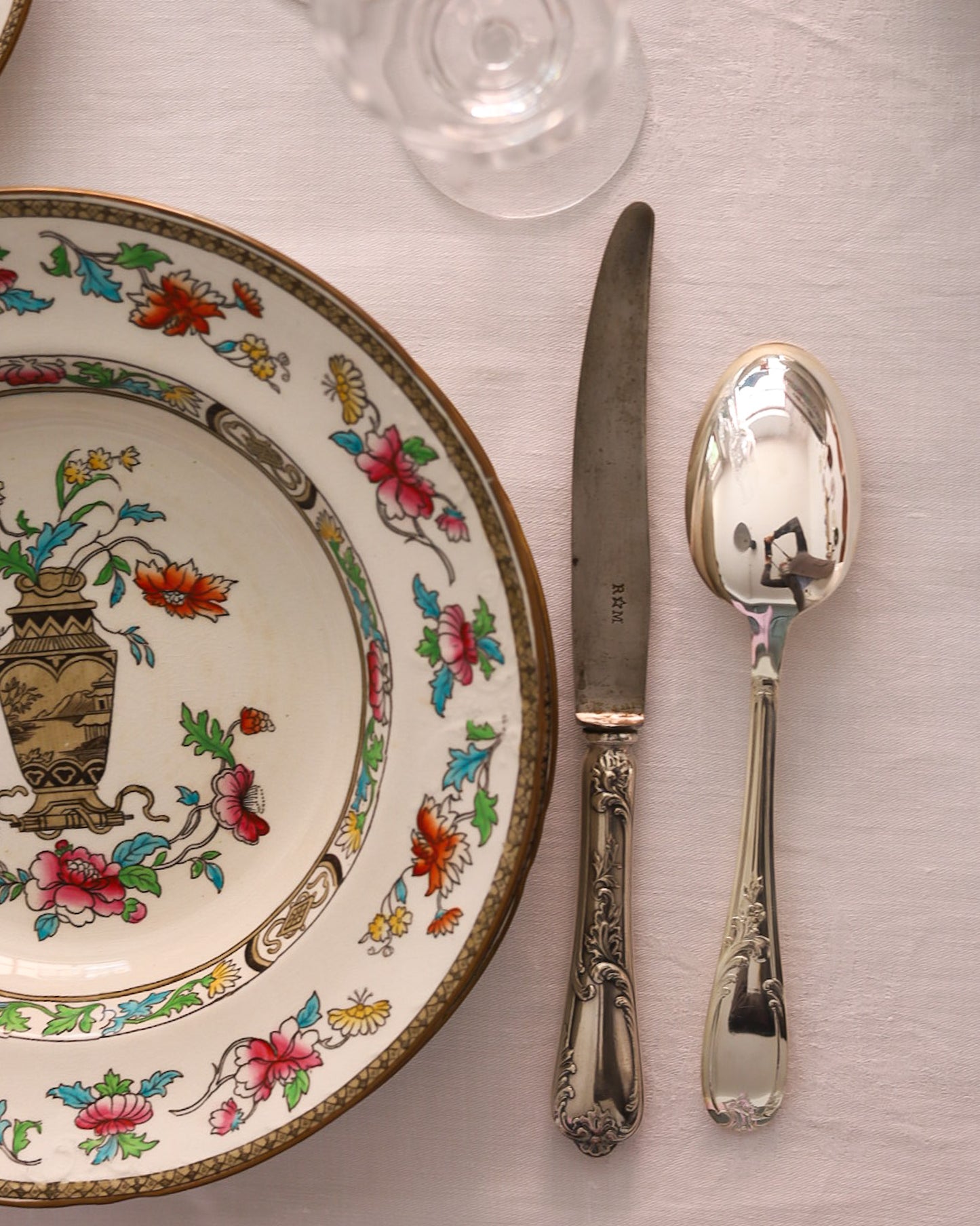 Servizio di piatti da 6 coperti Royal Doulton decoro cineseria primi 900