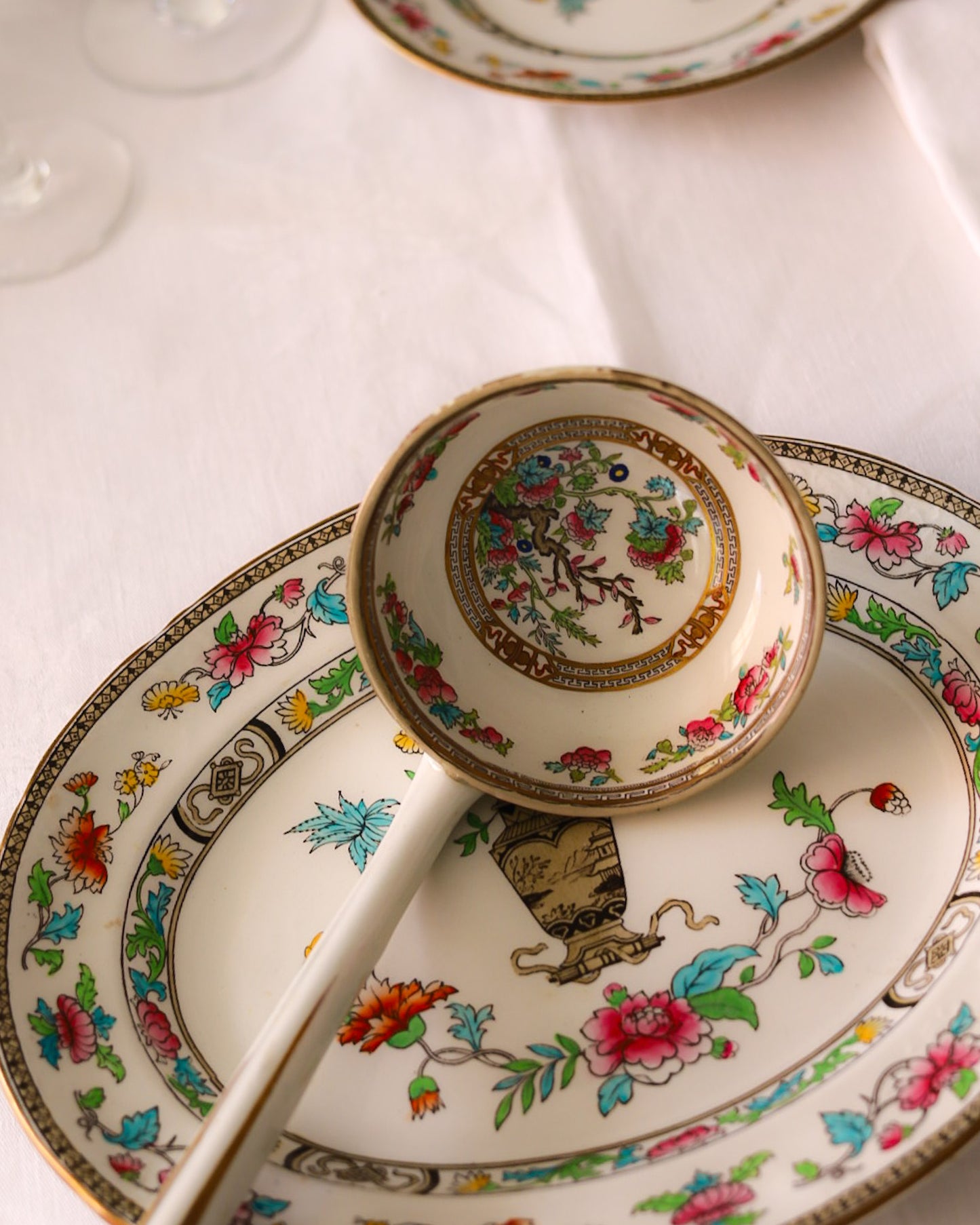 Servizio di piatti da 6 coperti Royal Doulton decoro cineseria primi 900