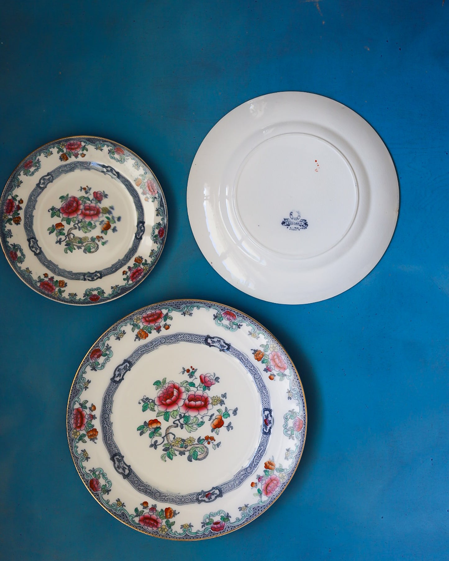 Servizio piatti da 7 coperti royal doulton decoro mandarin fine 800