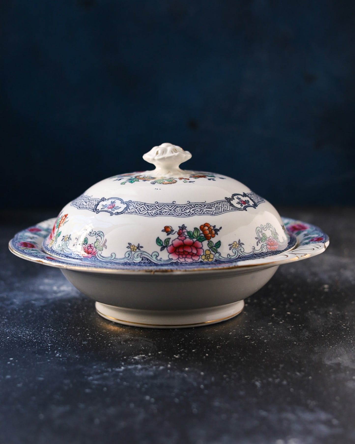 Servizio piatti da 7 coperti royal doulton decoro mandarin fine 800