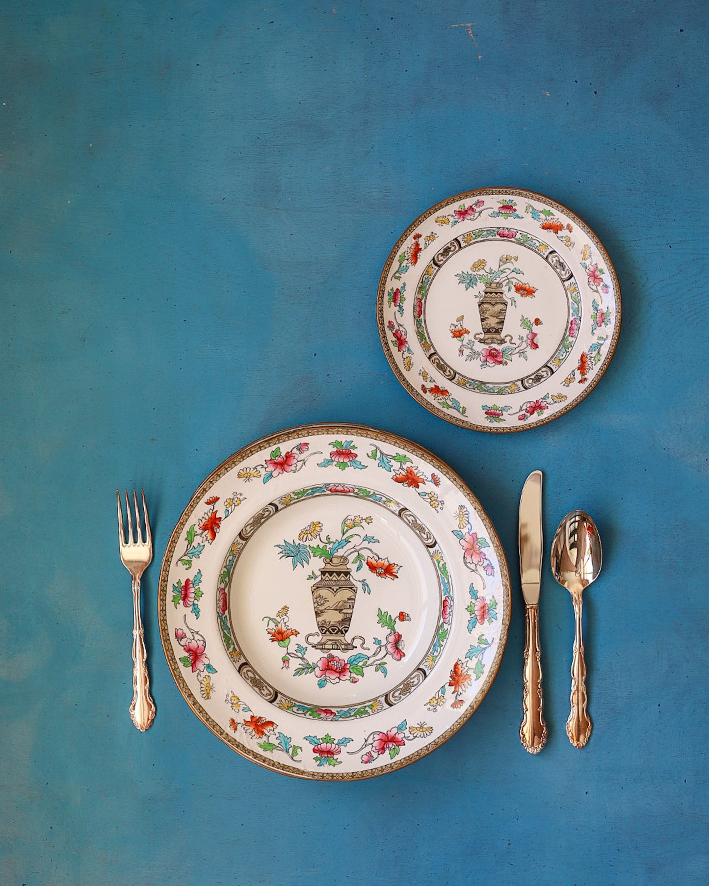 Servizio di piatti da 6 coperti Royal Doulton decoro cineseria primi 900